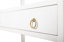 Lark White Bookshelf