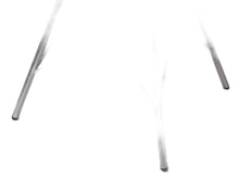 White Leather Accent Chair