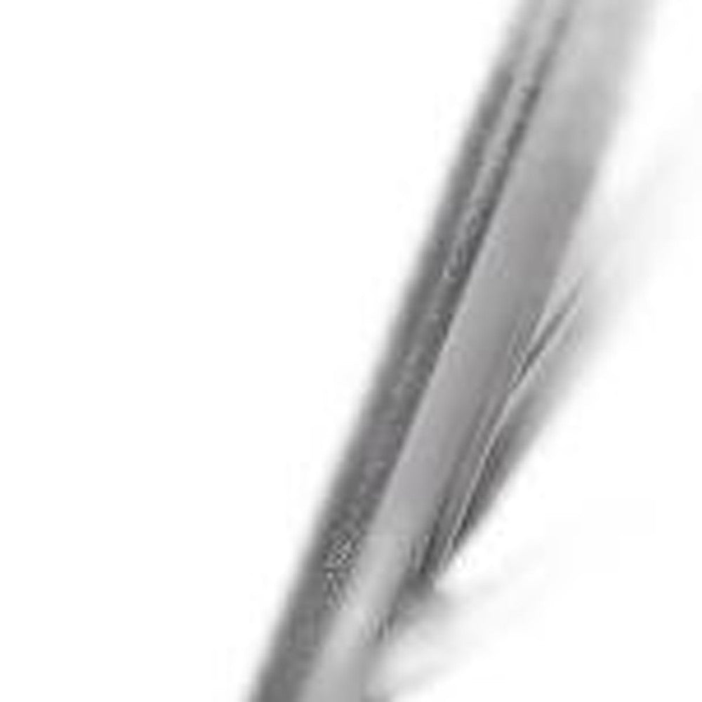 White Leather Accent Chair