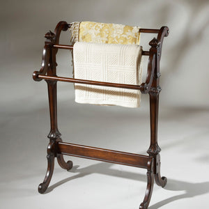 Deep Cherry Vintage Blanket Stand