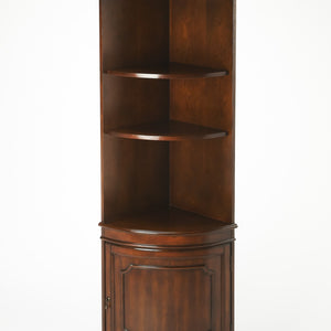 Traditional Cherry Corner Cabinet