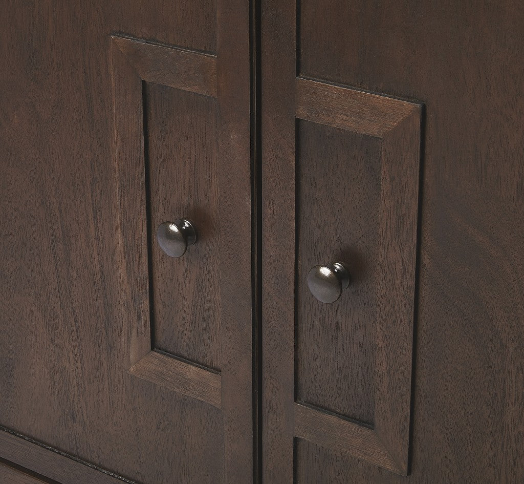 Imperial Coffee Console Cabinet