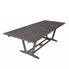 Distressed Grey Extendable Dining Table