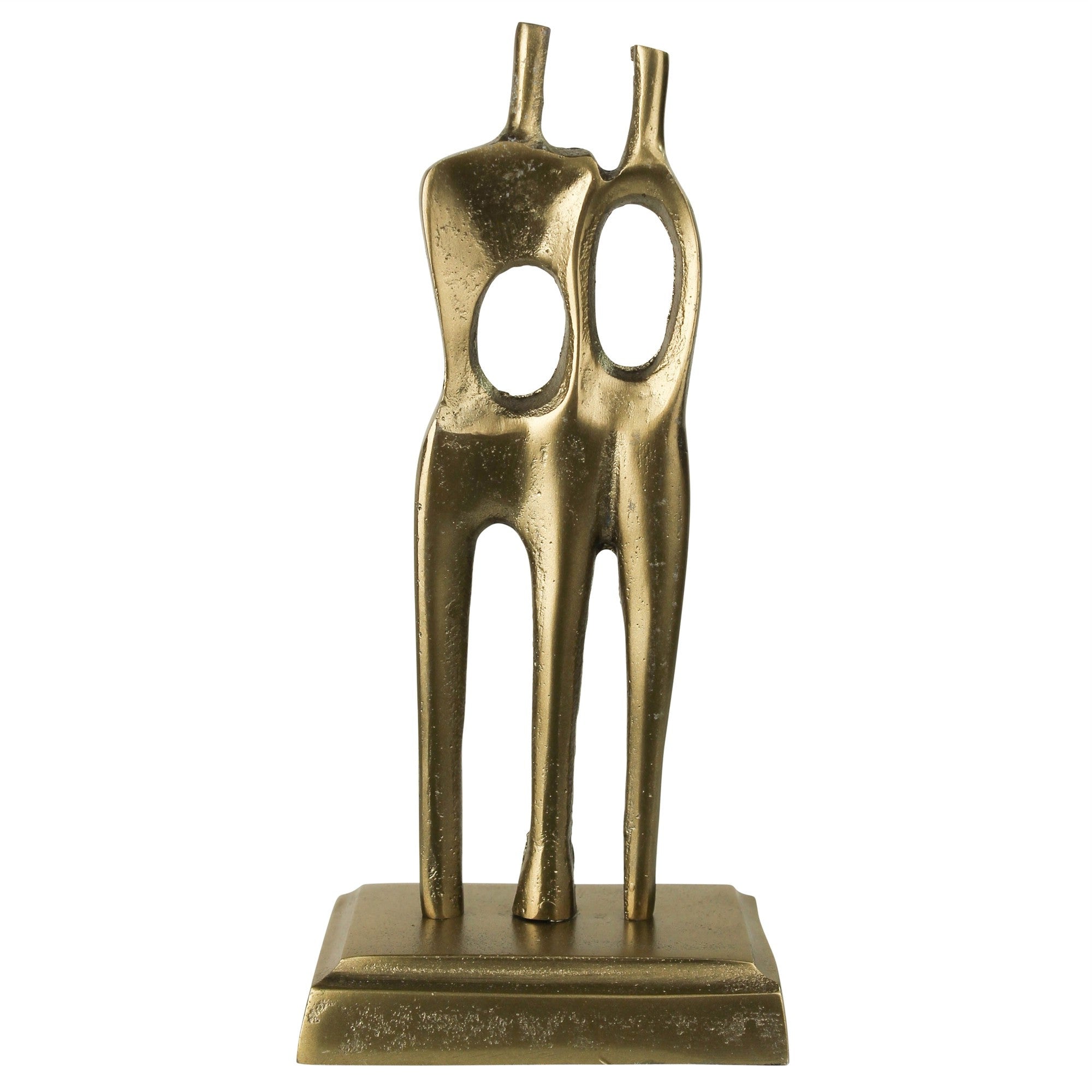 Contemporary Gold Statue Decor