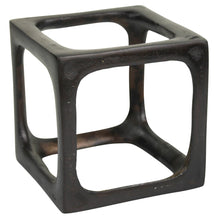 Petite Cast Aluminum Square Sculpture