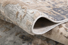 3’ X 5’ Beige And Ivory Abstract Area Rug