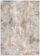 3’ X 5’ Beige And Ivory Abstract Area Rug