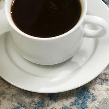 3’ X 5’ Blue And Ivory Abstract Strokes Area Rug