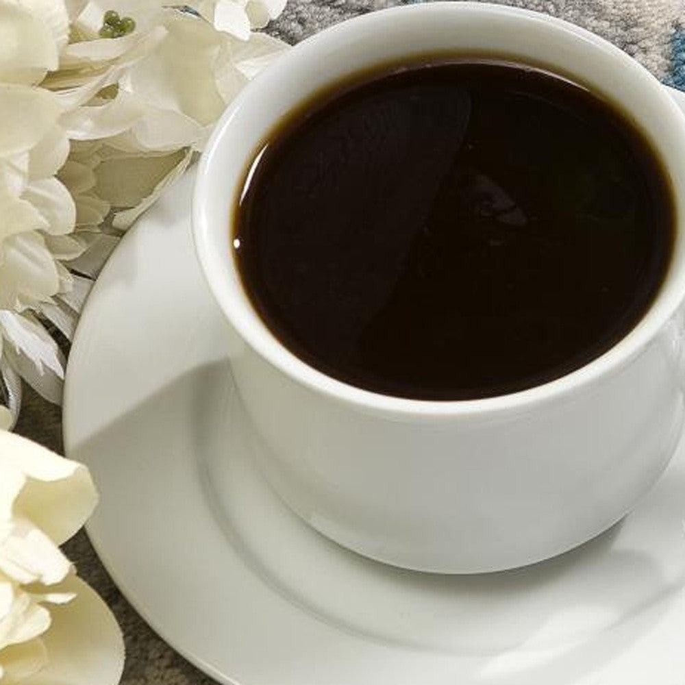 3’ X 5’ Blue And Ivory Abstract Strokes Area Rug