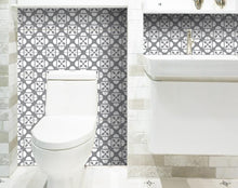 Light Gray And White Coli Peel And Stick Tiles - 4