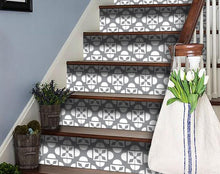 Light Gray And White Coli Peel And Stick Tiles - 4