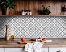 Light Gray And White Coli Peel And Stick Tiles - 4