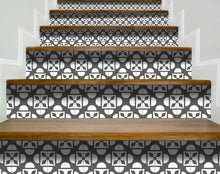 Dark Gray And White Coli Peel And Stick Tiles - 4