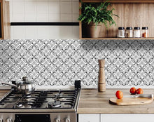 Black And White Silo Peel And Stick Removable Tiles - 4