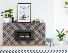 Cinnamon Swirl Peel And Stick Removable Tiles - 4