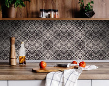 Cinnamon Swirl Peel And Stick Removable Tiles - 4