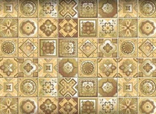 Vintage Beige And White Peel And Stick Removable Tiles 4