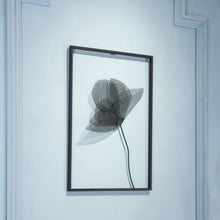 Matte Black Boho Chic Palm Leaf Wall Art