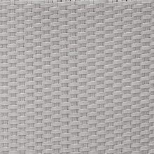 Set of Two Silver Armless Chairs