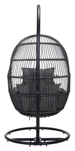 Basket Weave Gray Hanging Chair