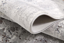 5” X 8” Gray Abstract Patterns Area Rug