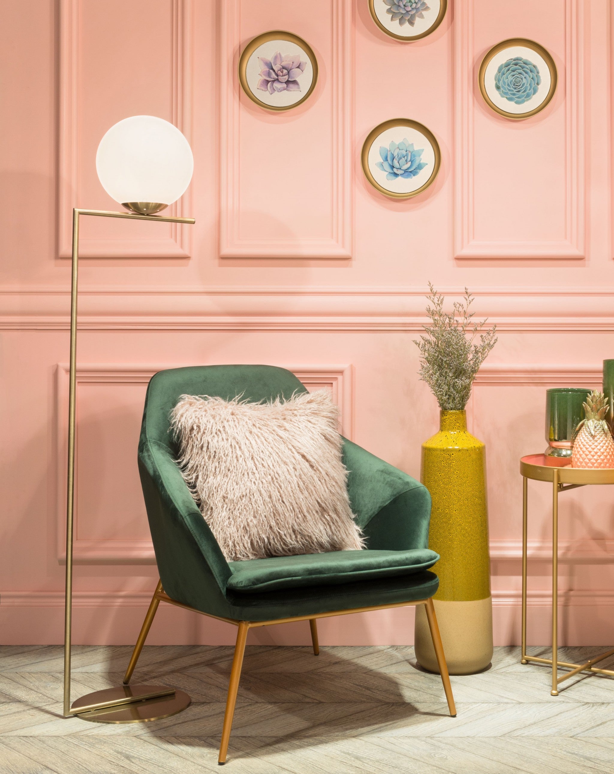 Brass Balance Floor Lamp