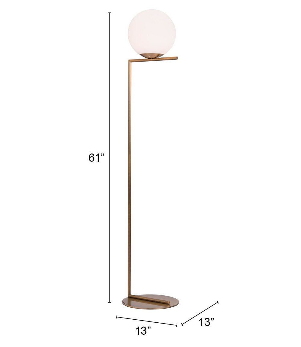 Brass Balance Floor Lamp