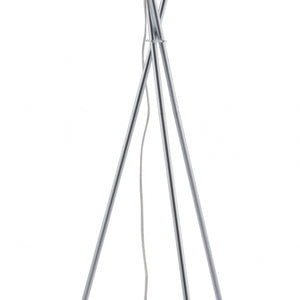 71" Steel Multi Light Traditional Shaped Floor Lamp