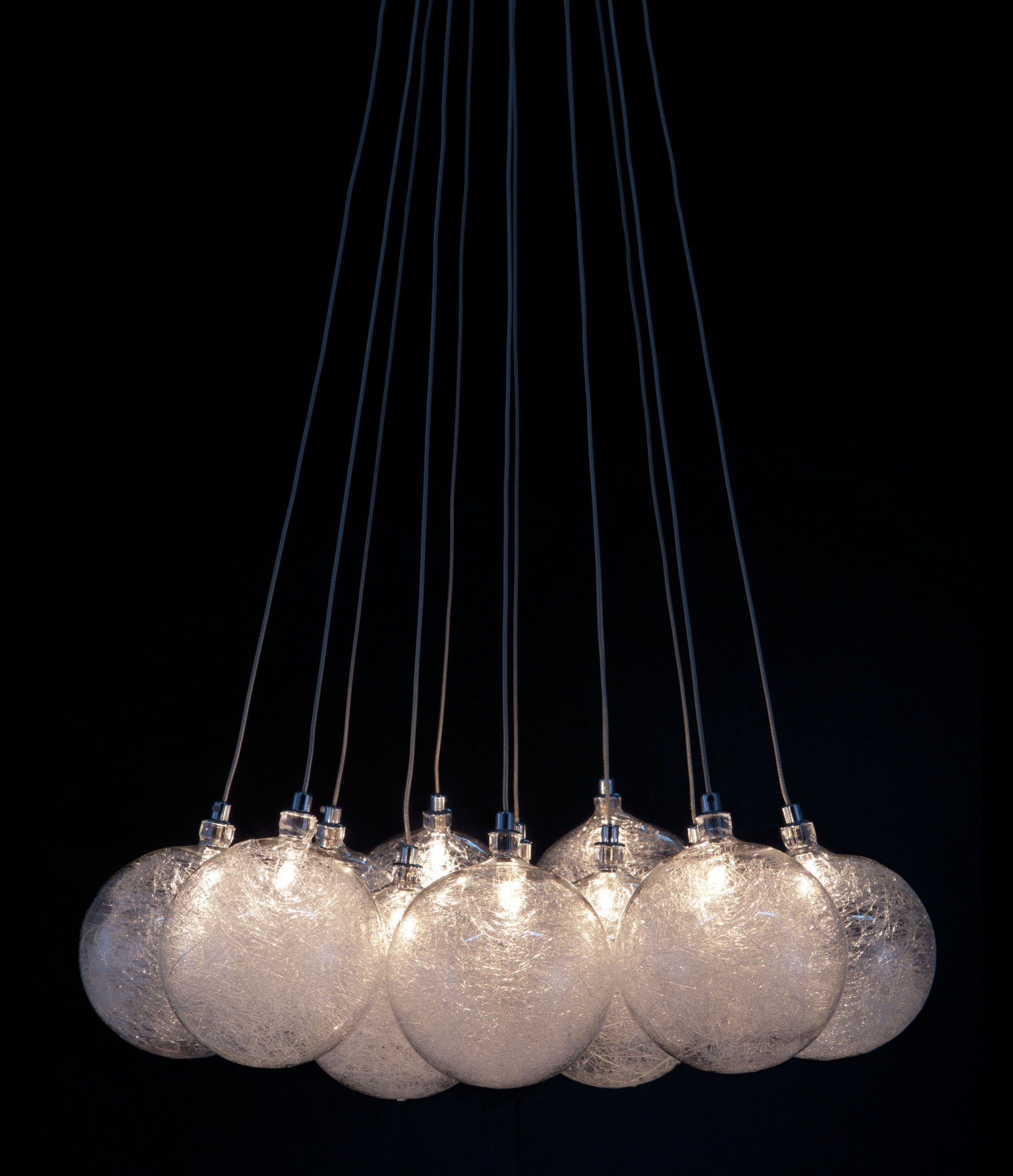 Grouped Frosted Bulbs Ceiling Lamp