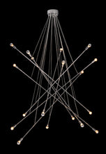 Intersected Ceiling Lamp Chrome