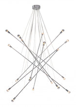 Intersected Ceiling Lamp Chrome