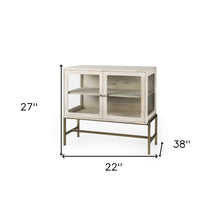 Rustic Dark Gray Two Door Shadowbox Cabinet