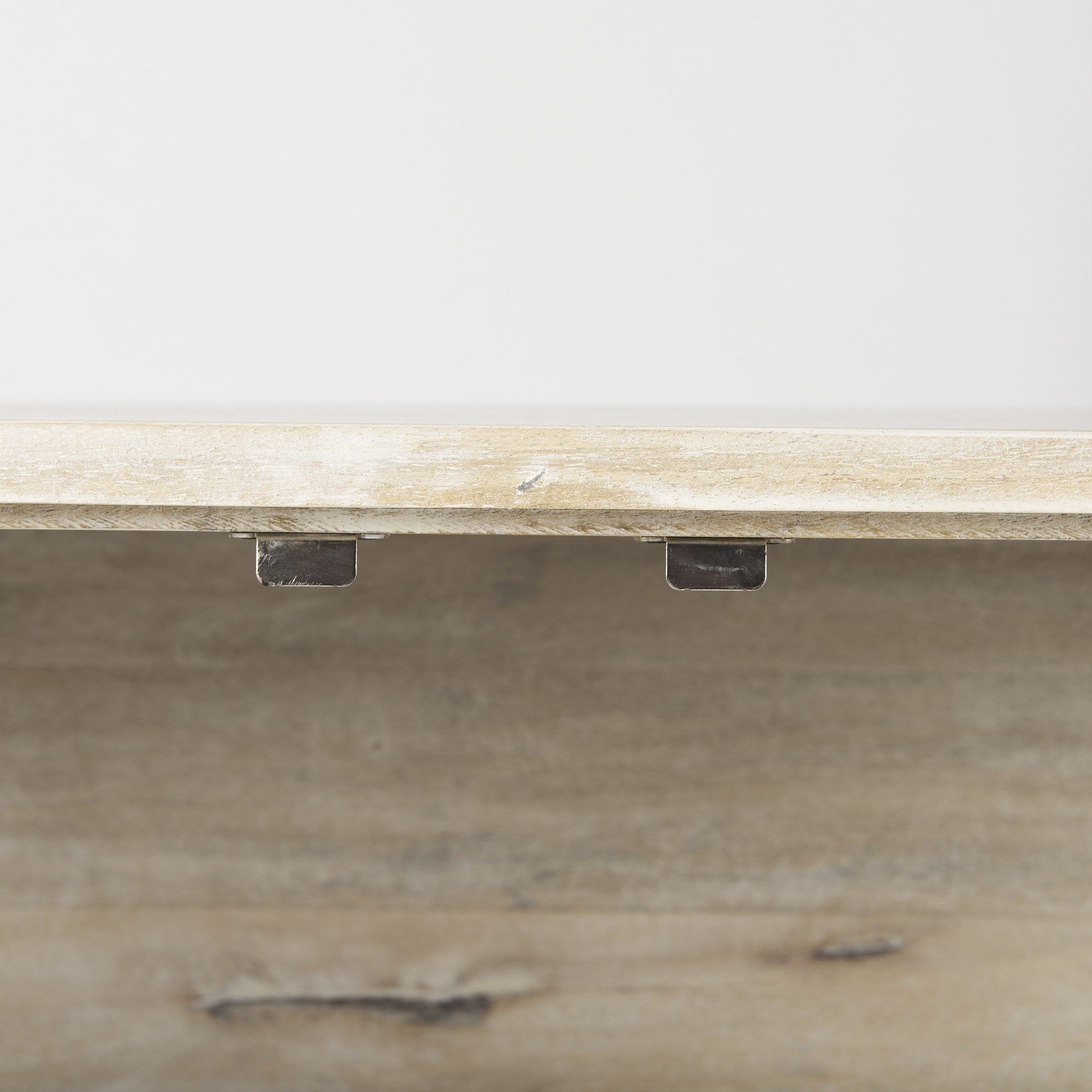 Rustic Dark Gray Two Door Shadowbox Cabinet