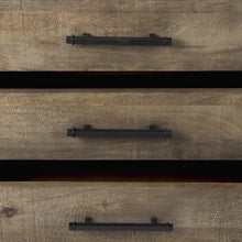 Modern Rustic Light Brown Wooden Cabinet