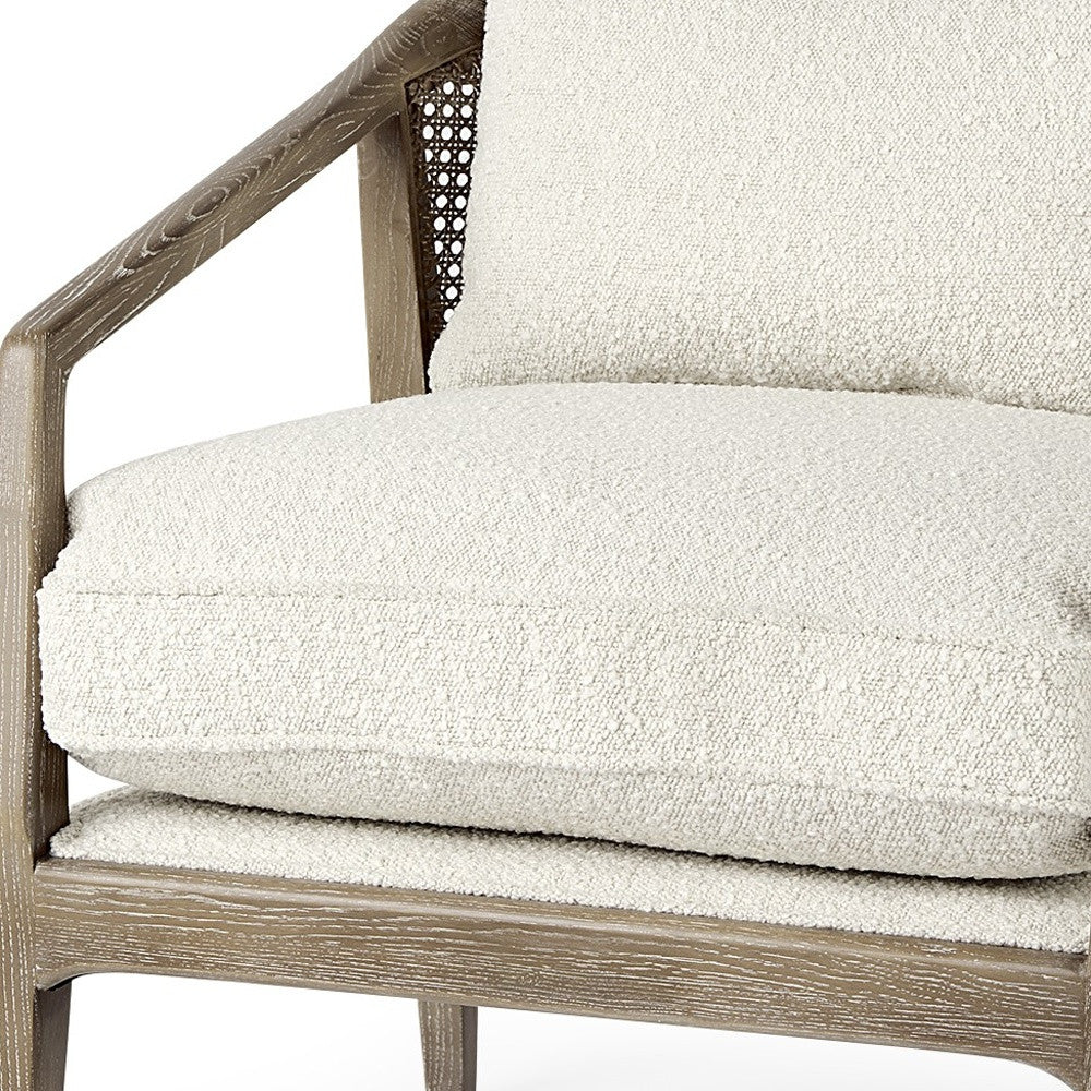 Fusion Light Cane Back Arm Chair