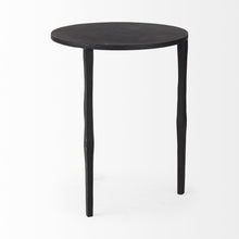 Minimal Black Iron Side Table