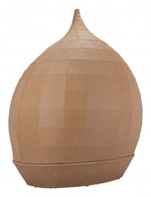 Teardrop Shaped Beige and Natural Daybed