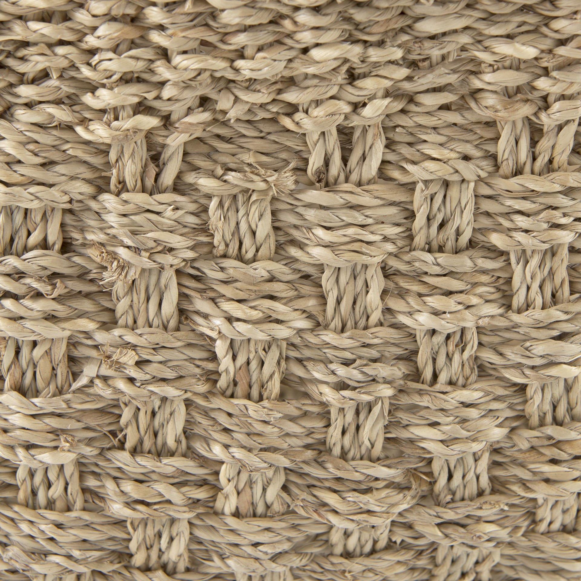Set Of Three Weaved Wicker Storage Baskets
