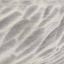 Light Gray Rippled Ceramic Bowl