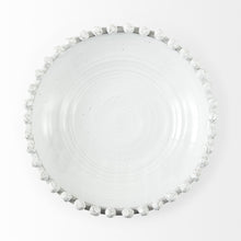 Off White Ceramic Centerpiece Bowl