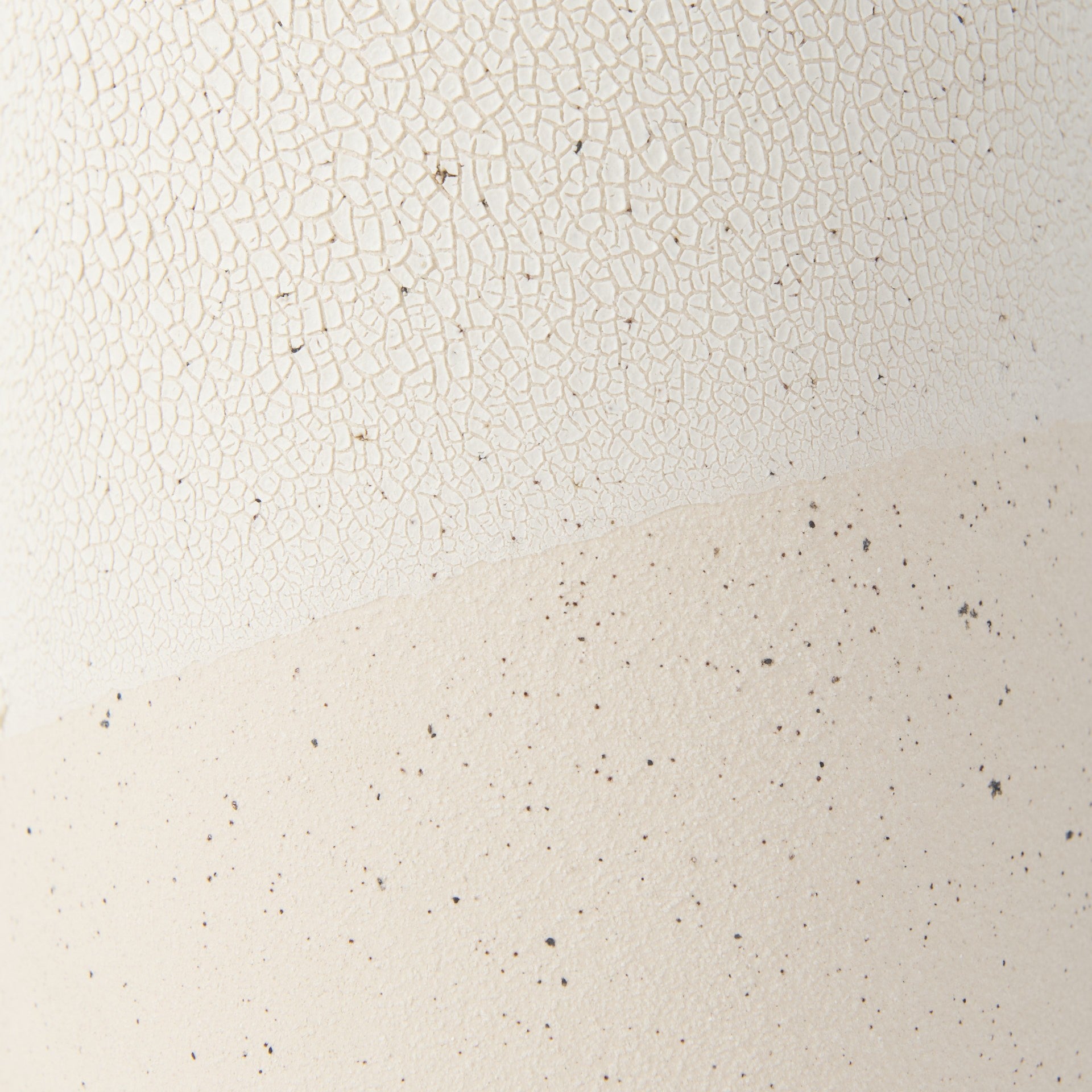 Two Toned Textured Ceramic Vase