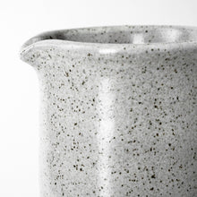Tall Gray Speckle Decorative Ceramic Jug