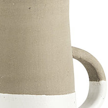 Rustic Organic White And Natural Decorative Jug 14