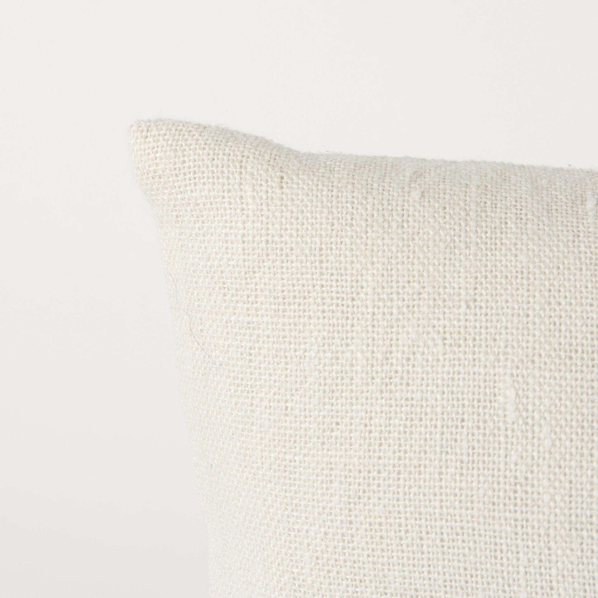 Beige And Central Blue Stripes Square Accent Pillow Cover