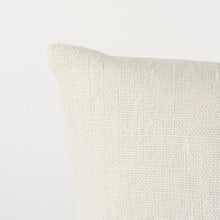 Beige And Central Blue Stripes Square Accent Pillow Cover