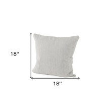 灰灰色籃式編織抱枕