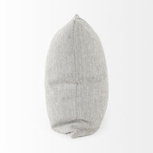 灰灰色籃式編織抱枕