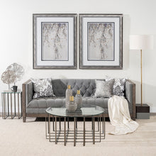 Wood And Metal Floral Decor Piece