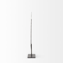 Petite Gray Metal  Sculpture