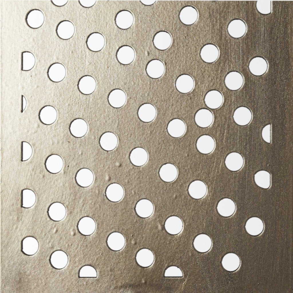 Set Of Three Gold Patterened Decor Pieces